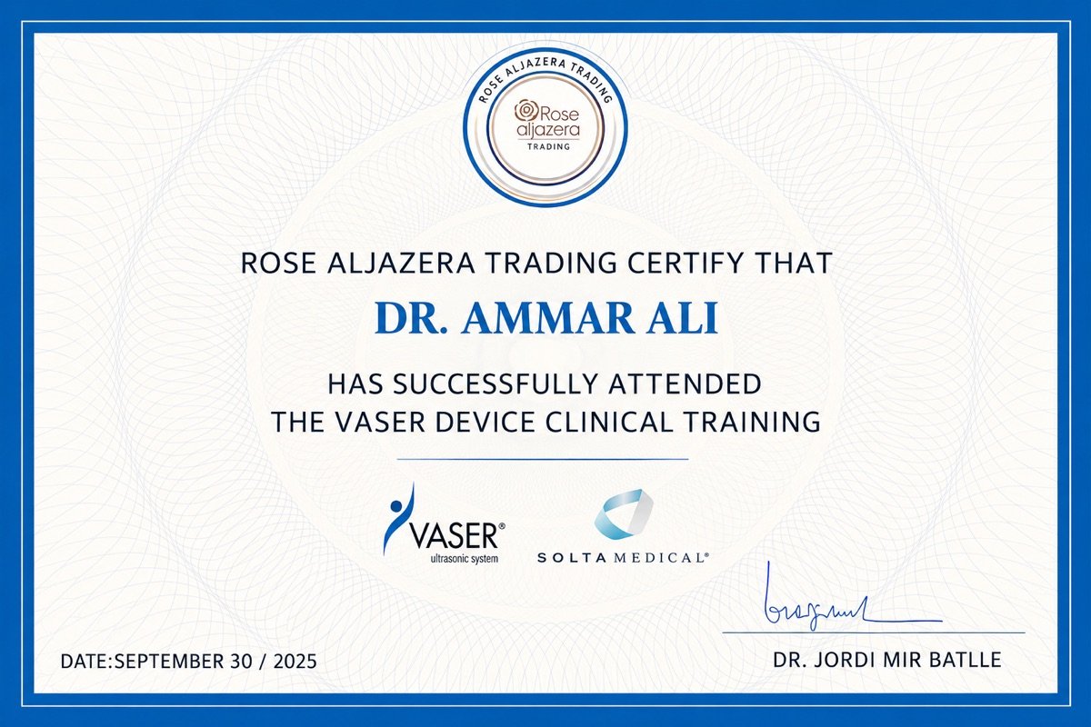 تدريب سريري — جهاز VASER (Solta Medical)